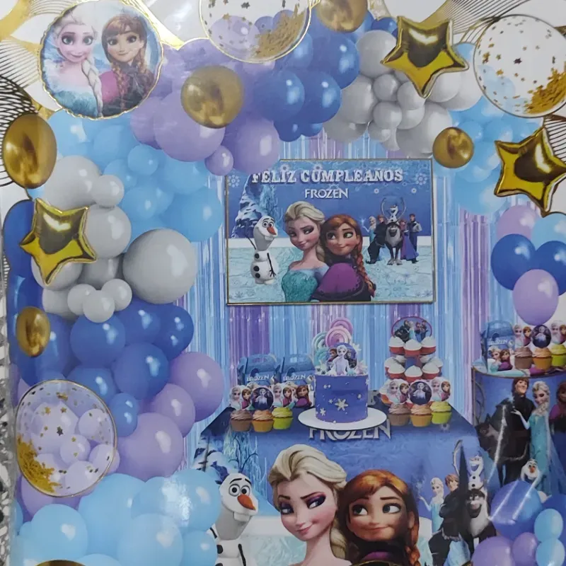 Set decorativos de 100 piezas Frozen 