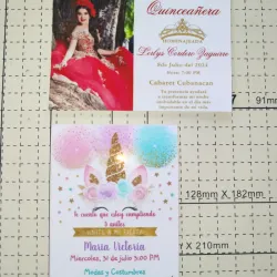 Tarjeta de invitación 