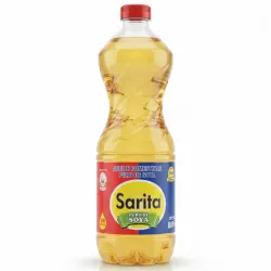 Aceite Comestible Puro de Soya Sarita - Botella de 800 ml
