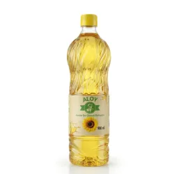 Aceite de Girasol Refinado Aloy - Botella de 900 ml