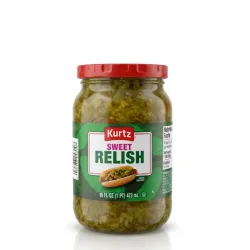 Aderezo Sweet Relish Kurtz - 16 oz (473 ml)