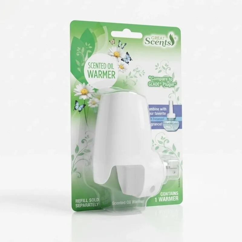 Aparato Calentador para Aceite Aromatizante Eléctrico Great Scents (Scented Oil Warmer) - 1 Unidad