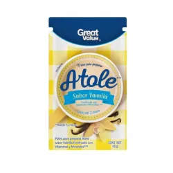 Atole Natilla sabor a Vainilla Great Value