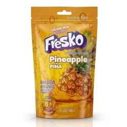 Bebida Instantánea en Polvo Fresko Sabor Piña (Pineapple) - Bolsa de 14.1 oz (400 g)