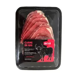 Bistec de Res en bandeja sellado al vacío importado