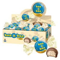 Caja de Bombones de Cookies and Cream - Estuche 30 unidades × 15g Bon o Bon