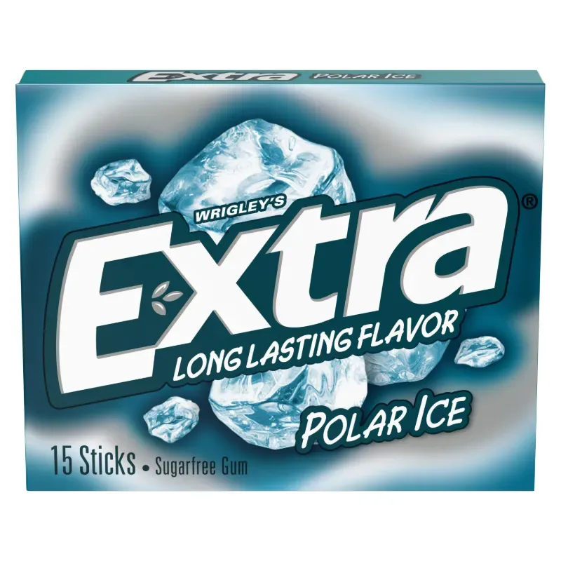 Caja de chicle Polar Ice 