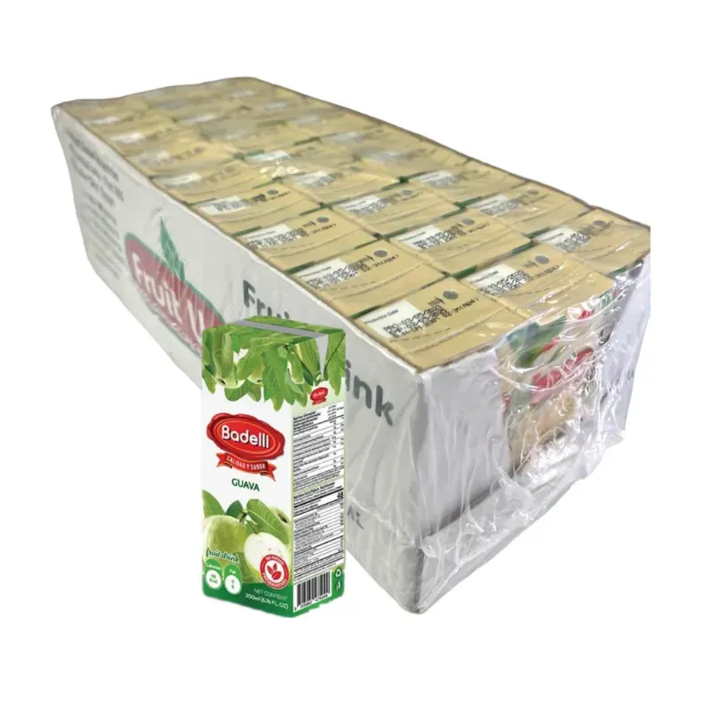 Caja de Jugo de Guayaba Badelli 