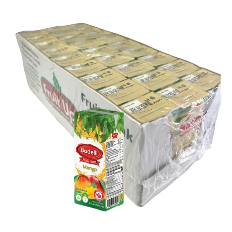 Caja de jugo de Mango
