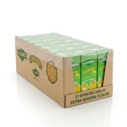 Caja de Jugo de Pera La Estancia - 27 unidades (200 ml c/u)