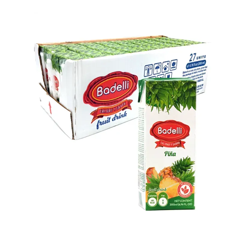 Caja de Jugo de Piña Badelli 