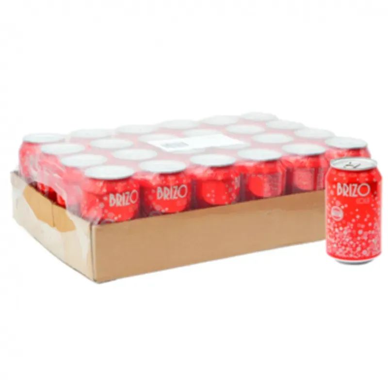 Caja de refresco de Cola importado BRIZO o SANTA segun disponibilidad 