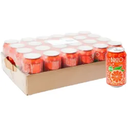 Caja de Refresco de Naranja importado BRIZO o SANTA segun disponibilidad 