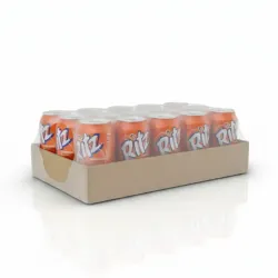 Caja de Refresco de Naranja importado BRIZO o Ritz segun disponibilidad 