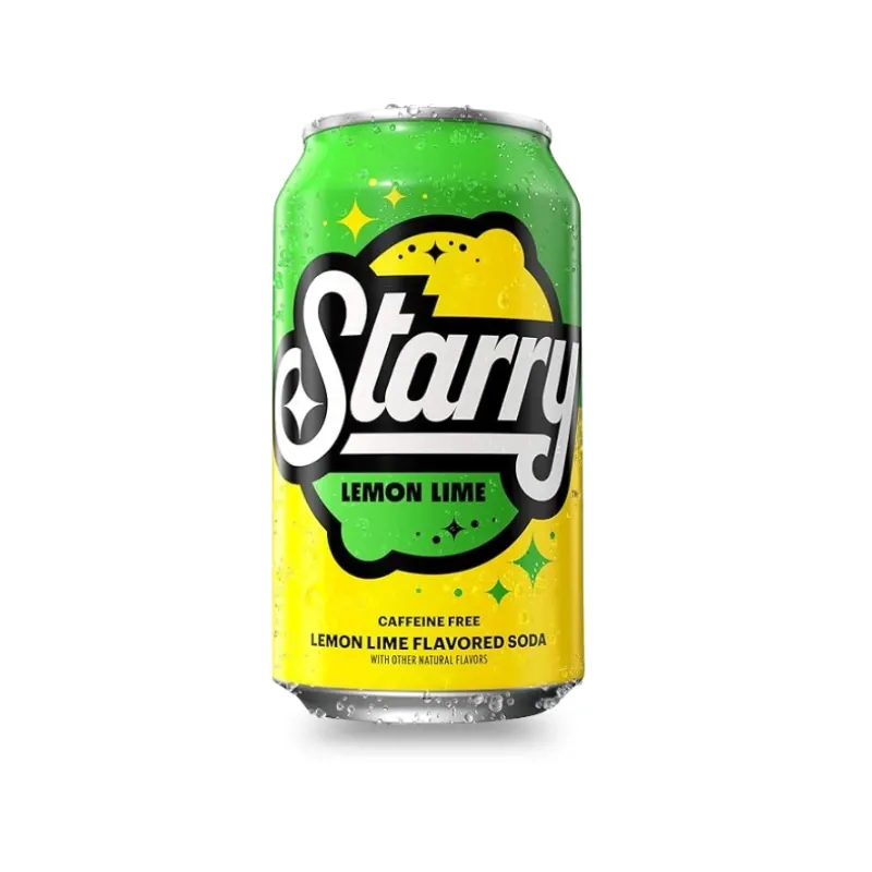 Caja de Refresco Starry de Limón - 12 latas (330 ml)