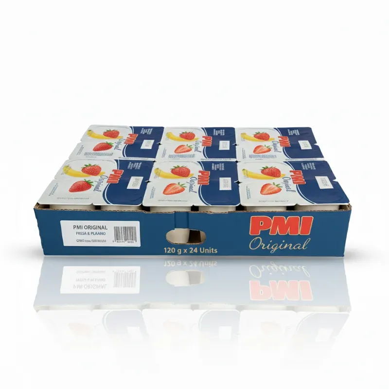 Caja de Yogurt Fresa-Plátano PMI Pascual