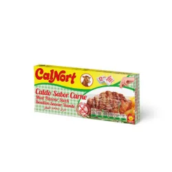 Caldo de Carne en Pastilla Calnort - 12 × 10 g