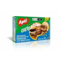 Caldo sabor a Costilla Apti 57g