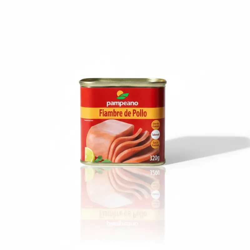 Carne de Pollo Tipo Luncheon Pampeano - Lata 320g