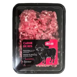 Carne de Res Premium molida en bandeja sellada al vacío importada 