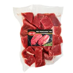 Carne de Res troceada sellada al vacio importada 