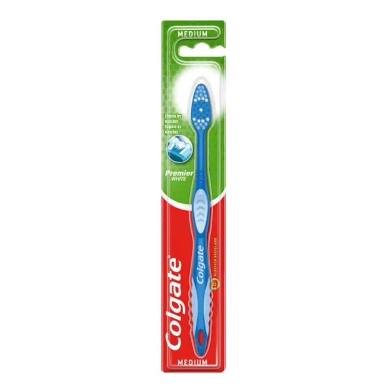 Cepillo de Dientes Colgate Premier White Medio