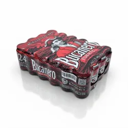 Cerveza Fuerte Bucanero - Paquete de 24 Latas de 355 ml (Pack de 24)