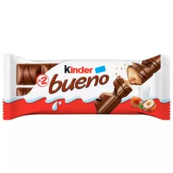 Chocolate Relleno Kinder Bueno - 2 Tabletas