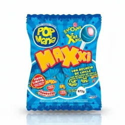 Bolsa de Chupete Pop Mania Maxxi de Frambuesa 