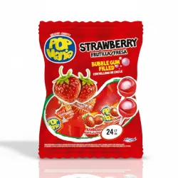 Bolsa de Chupete Pop Mania Maxxi Frutilla/Fresa