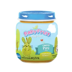 Compota sabor a Pera Baby Fruit