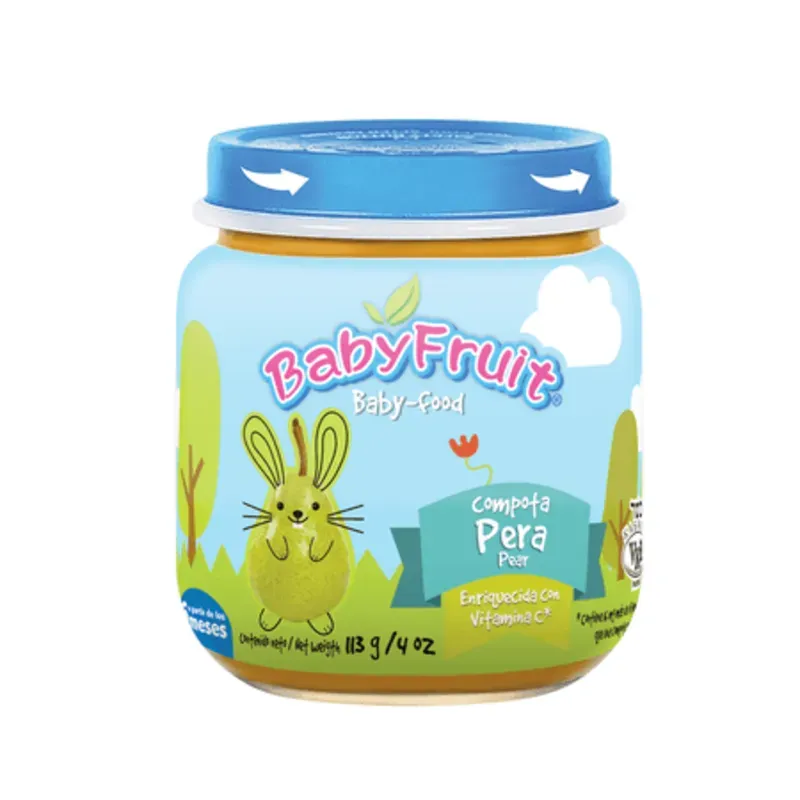 Compota sabor a Pera Baby Fruit