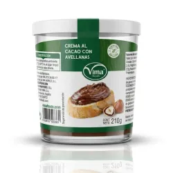 Crema de Cacao con Avellanas Vima - 210 g