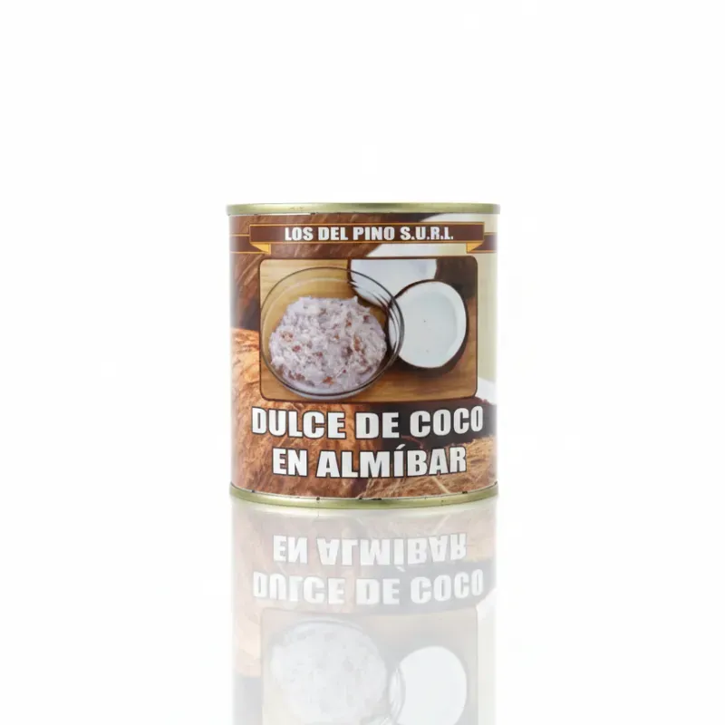 Dulce de Coco en Almíbar Los del Pino Producción Nacional - 470g