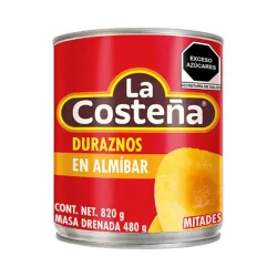 Duraznos en Mitades La Costeña - 820 g