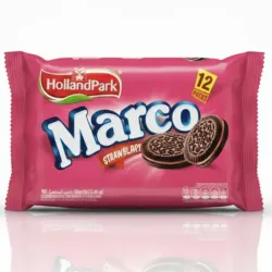 Estuche de Galletas Marcos con crema de fresa Holland Park 