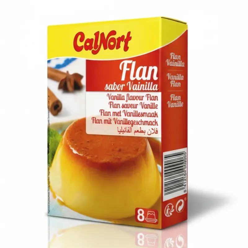 Flan Sabor Vainilla Display de 2 sobres 