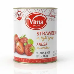 Fresas en Almíbar VIMA Foods - Lata 3000g