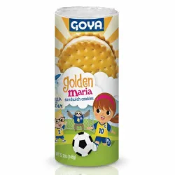 Galleta Sandwich Maria rellena de crema de Vainilla GOYA