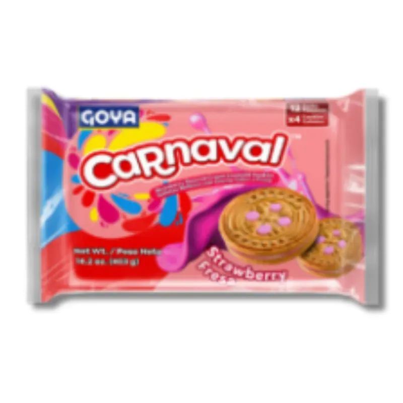 Galletas Carnaval de Fresa 