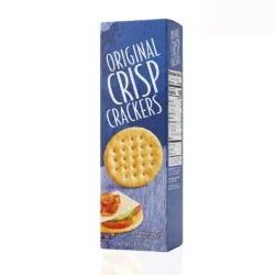 Galletas Crackers Redondas Original Crisp Crackers - Caja de 7 oz (198 g)