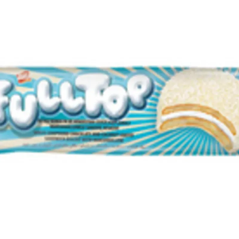 Galletas cubiertas de chocolate blanco y coco Fulltop