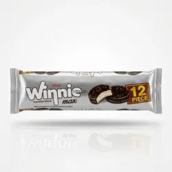Galletas Cubiertas de Chocolate Rellenas de Malvavisco Winnie - 220 g