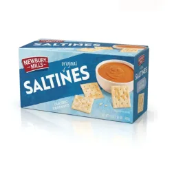 Galletas de Sal Newbury Mills Original Saltines - Caja de 16 oz / 1 lb (450 g)