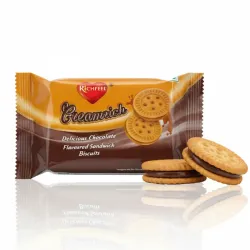 Galletas Rellenas de Crema de Chocolate Creamrich - 64g