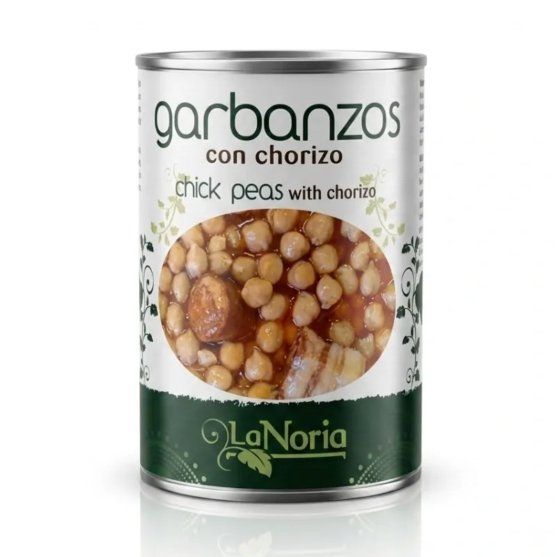 Garbanzos con Chorizo La Noria - 500g