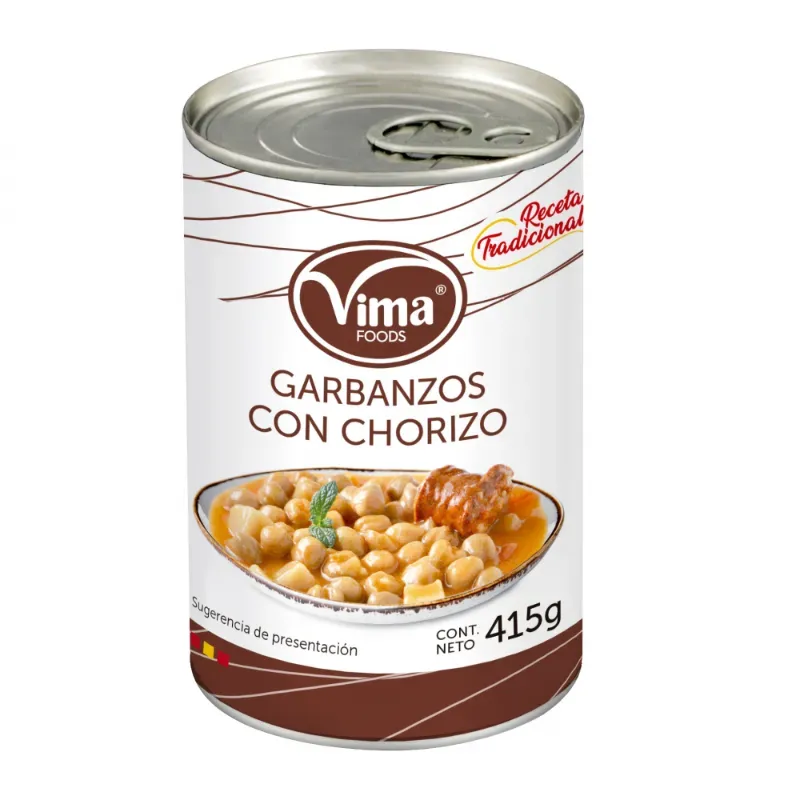 Garbanzos con chorizo 