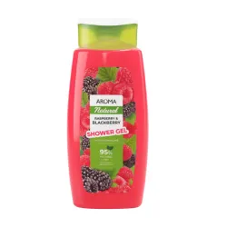 Gel de Baño de Frambuesa y Mora Aroma Natural - 400ml