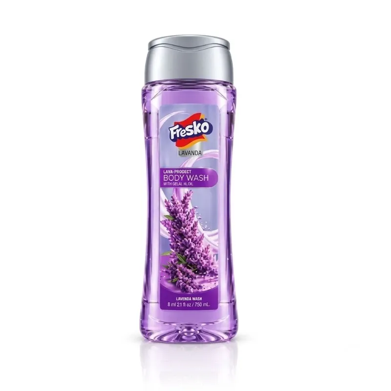 Gel de Baño Fresko Care Lavanda - Botella de 355 ml