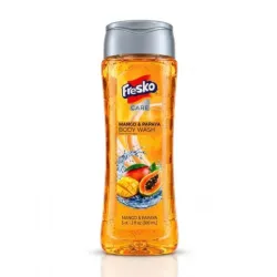 Gel de Baño Fresko Care Mango & Papaya - Botella de 355 ml